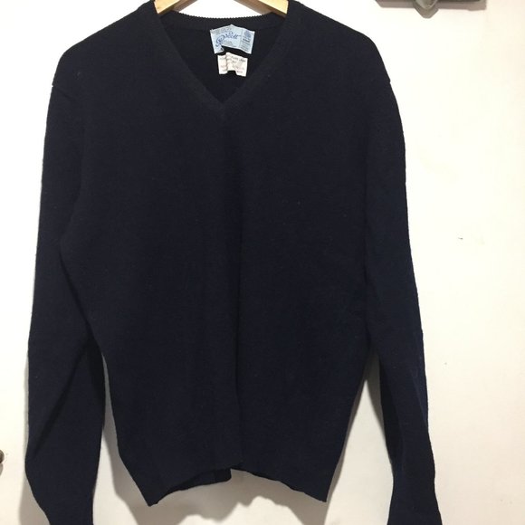 VINTAGE PETER SCOTT KNITTED WOOL SWEATER SIZE M - Picture 1 of 6